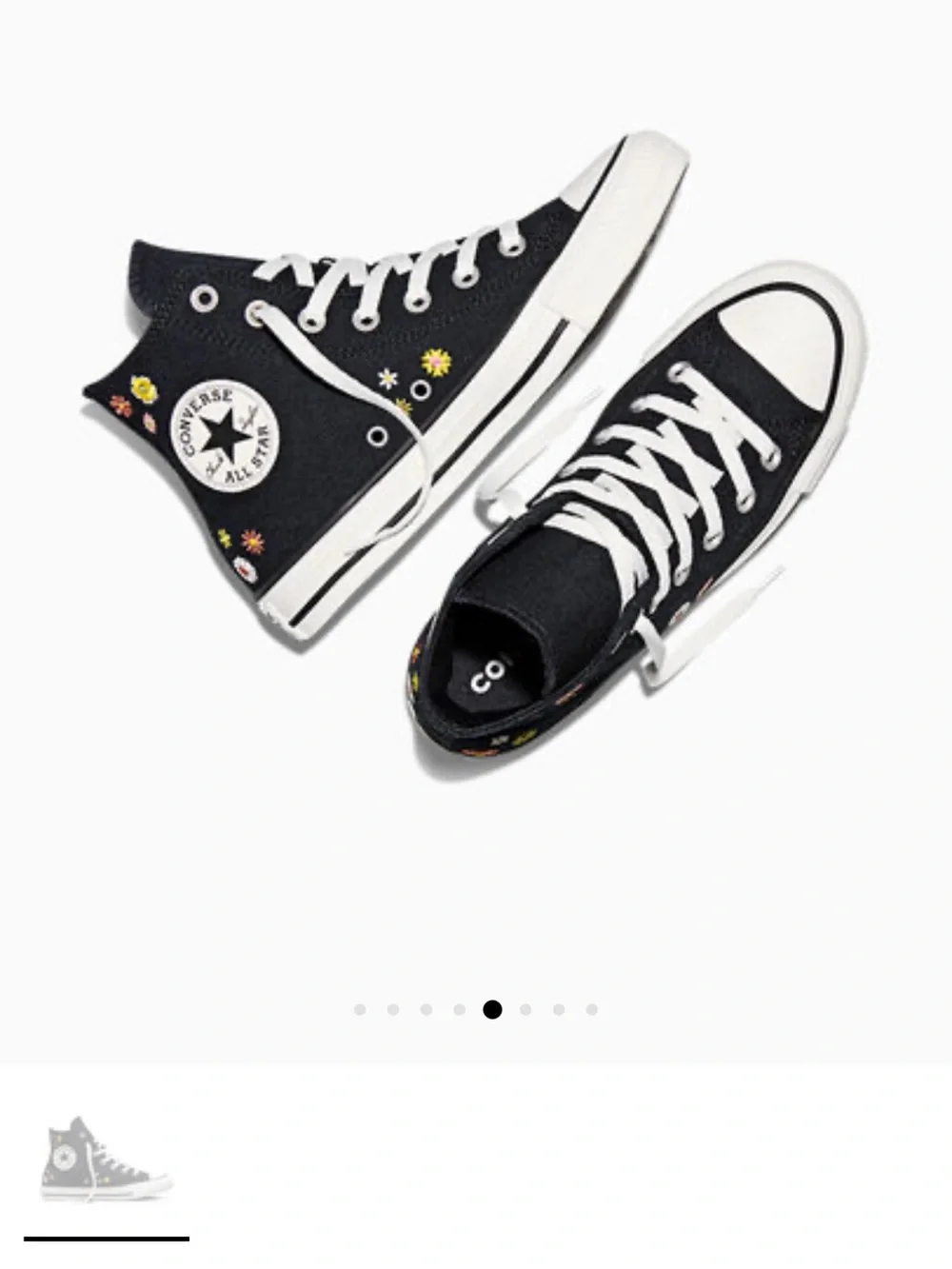 Converse Chuck Taylor all star embroidered florals women’s 5.5 NWT